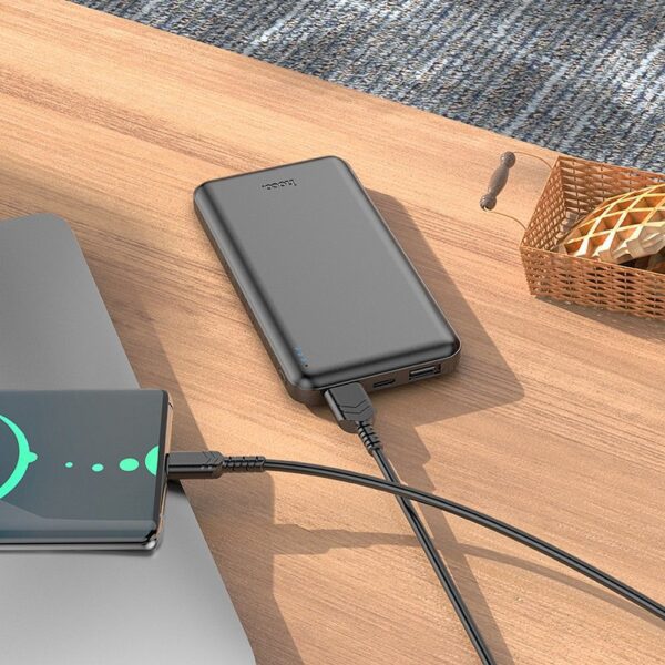 8ff8f3109683b0a5ddc2917098c525e4 Powerbank Hoco 10000 mAh 2,1A J100 black