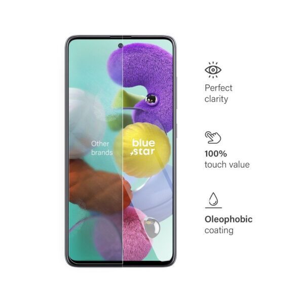 Tempered Glass Blue Star - SAMSUNG Galaxy A71