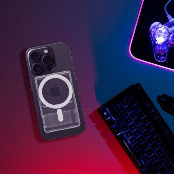 Magnetic Card Wallet compatibile with MagSafe white