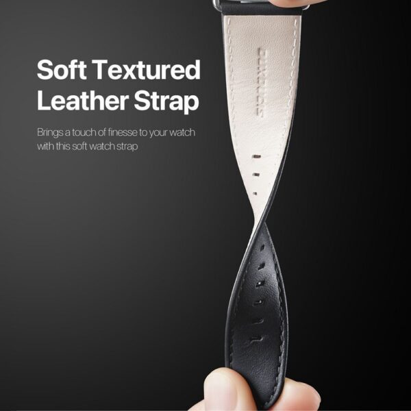 9394038d177f28dc7002f71e9e2d6671 DUX DUCIS strap YS genuine leather for Apple Watch 38 / 40 / 41 mm blue