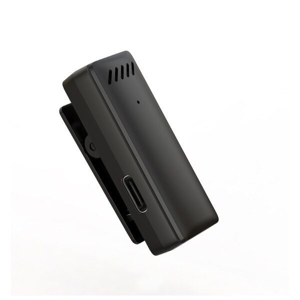 95f1aed473de00fee5d0524c70ed3c3b Wireless lavalier microphone Type C with charging case S11 black