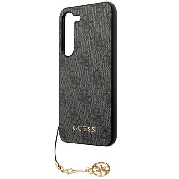9853905f789e8b0e7e44cd143f3bed2c GUESS case for SAMSUNG A55 GUHCSA55GF4GGR (PU 4G with Charm) black