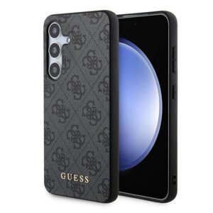 GUESS case for SAMSUNG A55 GUOHCSA55G4GFGR (PU 4G Classic Metal Logo) black