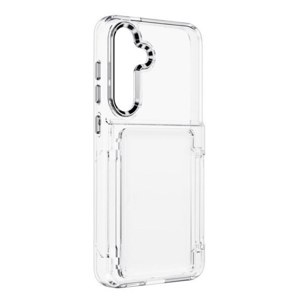 FORCELL F-PROTECT Crystal Pocket Case for SAMSUNG S24 Plus transparent