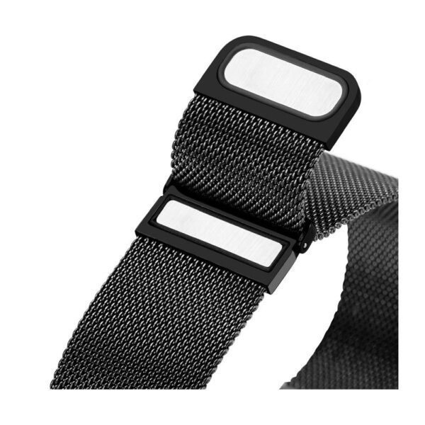 a0b83aa125b0f6e4dd7f957797de7a41 DUX DUCIS strap MILANESE stainless steel magnetic 47 mm black