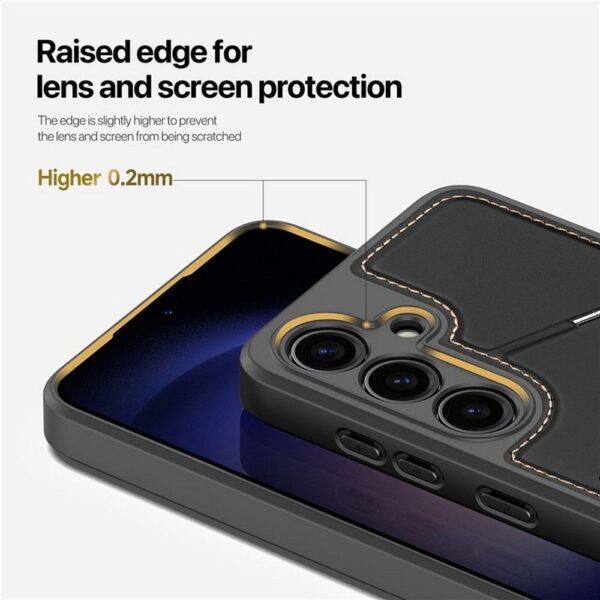 DUX DUCIS case RAFI II MAG with stand compatible with MagSafe for SAMSUNG S24 Plus black