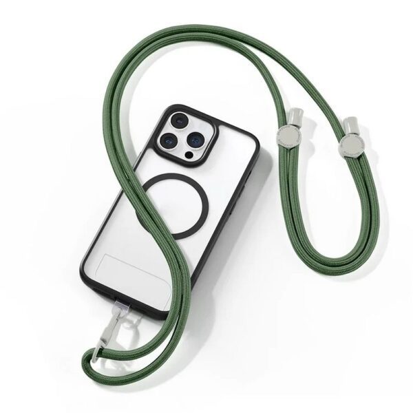 a56e77c56527de8792e83d28cc6bc8bf DUX DUCIS Plaz - cross-body phone strap - green