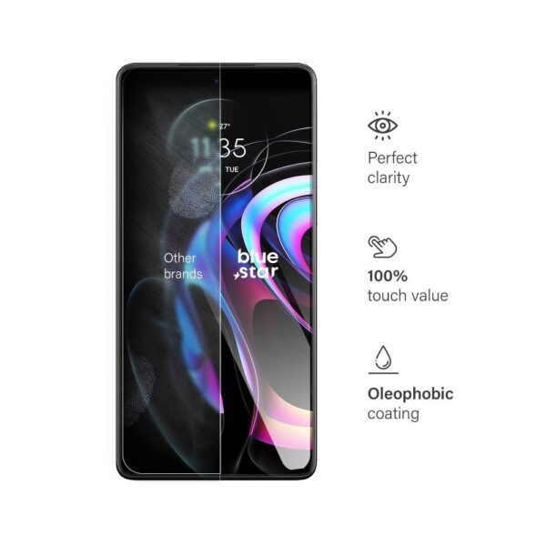 Tempered Glass Blue Star - Motorola Edge 20