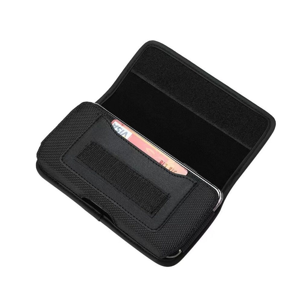 Horizontal universal case OXFORD model 4 for IPHONE 13 PRO MAX / SAMSUNG S21 Ultra / XIAOMI 12 Ultra black