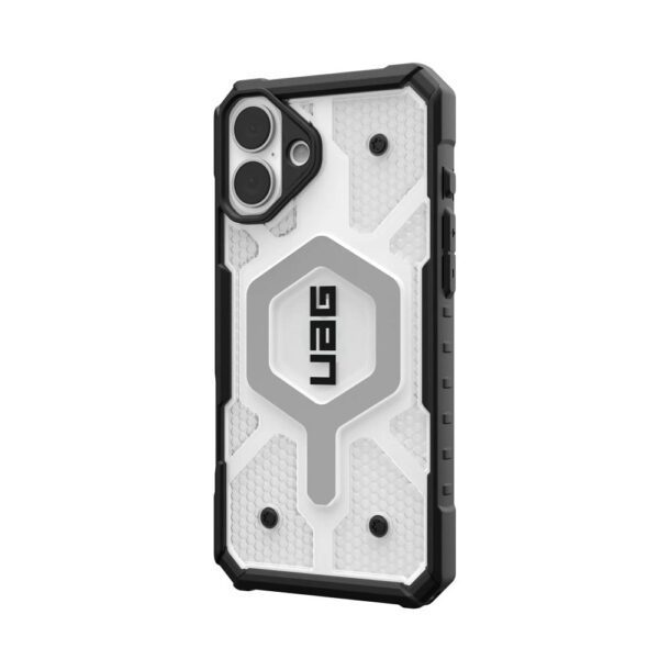 ab0c8d79331a2ce738b4a56495a348e8 UAG Urban Armor Gear case PATHFINDER CLEAR compatible with MagSafe for IPHONE 16 Plus ice