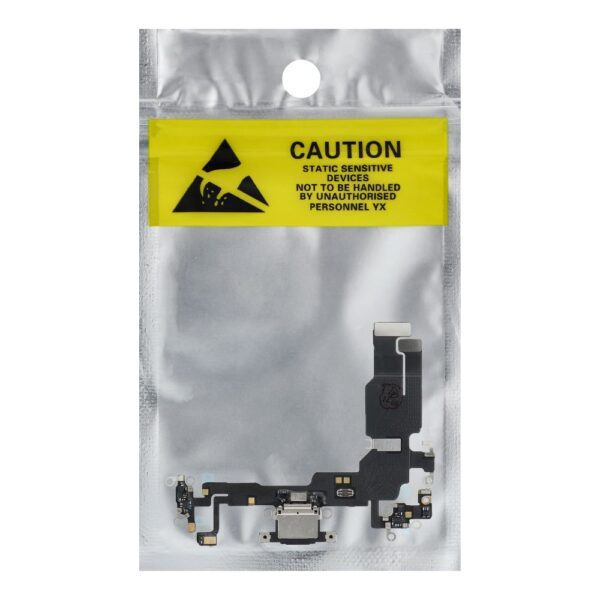 Charging flex USB for IPHONE 15 black OEM