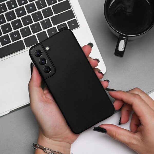 SILICONE case for SAMSUNG A34 5G black