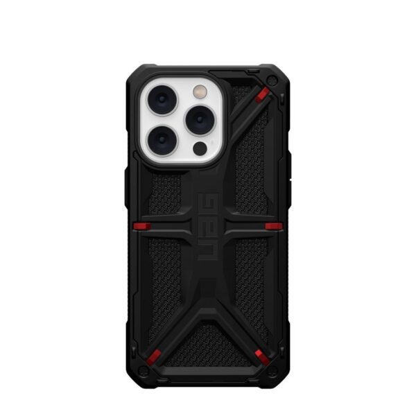 ad8cdbb9b330aada80856c7f255a7c30 UAG Urban Armor Gear case MONARCH compatible with MagSafe for IPHONE 13 / 14 kevlar black