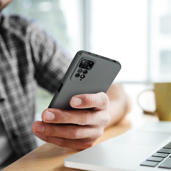 af2543a985fc9b2ac7a924611edb7eeb METALLIC Case for XIAOMI Redmi 10C grey