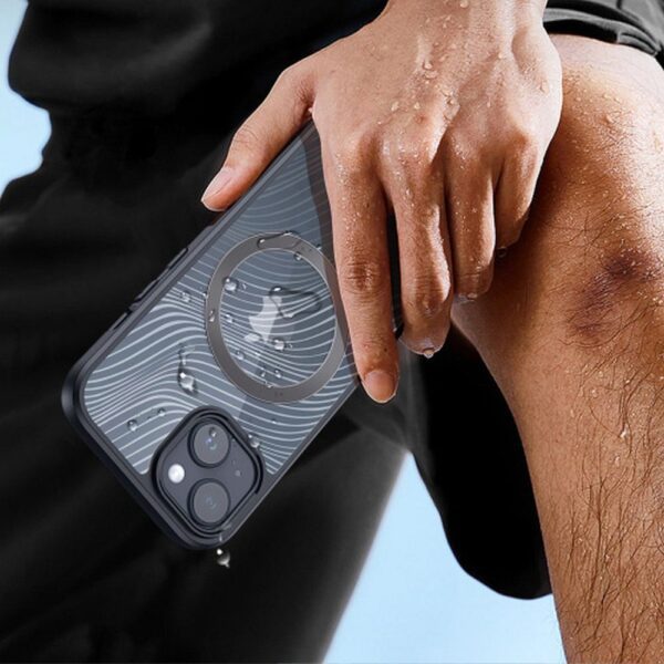 b50ddadd7be5a56010e9dfb9a030402d DUX DUCIS case AIMO MAG compatible with MagSafe for IPHONE 15 Plus black
