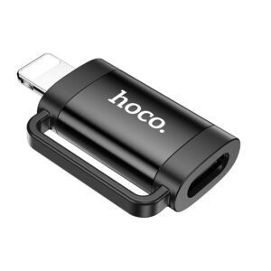 Adapter OTG Lightning to USB C Hoco 2A UA31B black