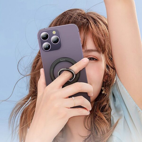 b624aeb83b9d6d4c4d4461b374259684 HOCO magnetic mobile phone ring holder GH1 black