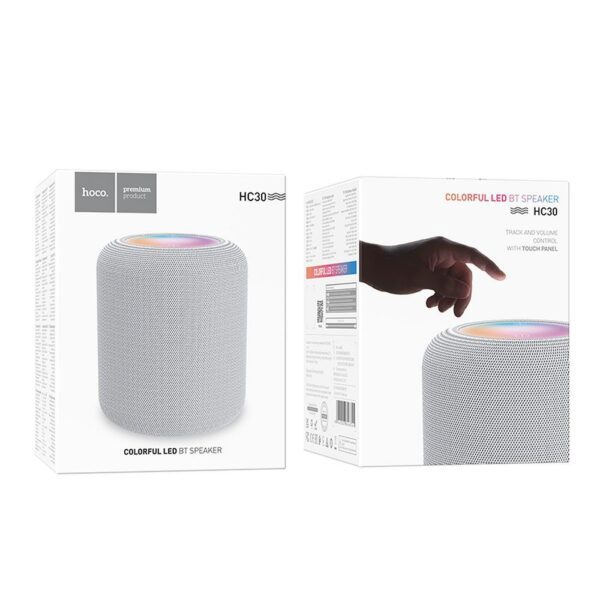 Bluetooth speaker LED 5W 3h Hoco HC30 grey