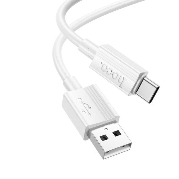c5450d7705026eaa9053e33273bf42ac Cable USB A to USB C Hoco 3A 1 m X107 white