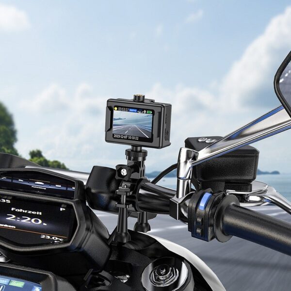 Sports camera Hoco with screen 2" 1080P/30fps DV100 black