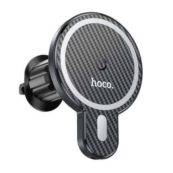 HOCO car holder with wilress charging compatible with MagSafe for air vent 15W CA85 black