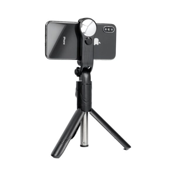 Selfie stick with wireless remote control tripod with mirror SSTR-11 black