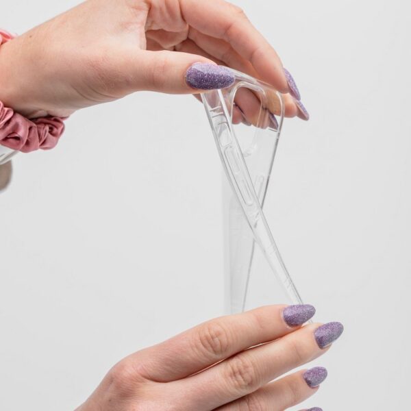 FORCELL F-PROTECT Long Lasting thin case for SAMSUNG S24 Ultra transparent