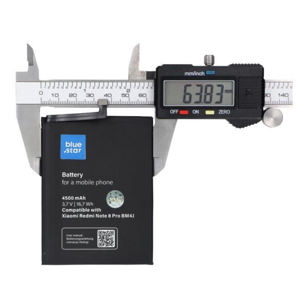 Battery for Xiaomi Redmi Note 8 Pro (BM4J) 4500 mAh Blue Star