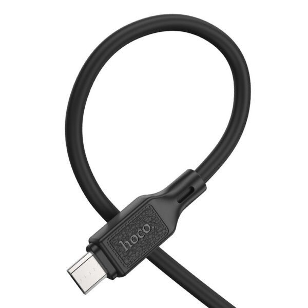 Cable USB A to Micro USB Hoco 2,4A 1 m X90 black