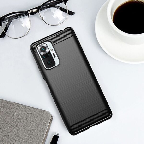 CARBON case for XIAOMI Redmi Note 10 5G black
