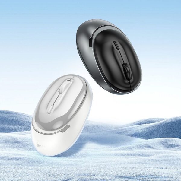 Wireless mouse Hoco 2,4G 1600 dpi GM34 gray white