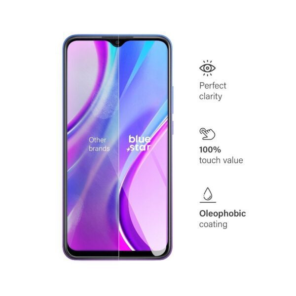 ed9085a0c82e049376abaf49a6e47723 Tempered Glass Blue Star - XIAOMI Redmi 9