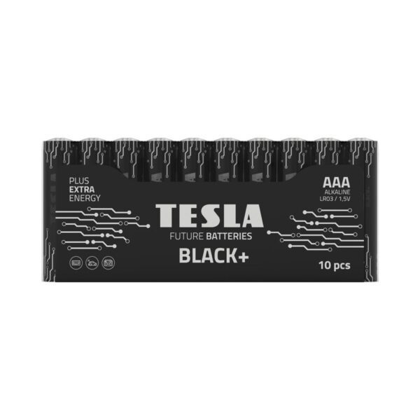 TESLA alkaline battery R3 (AAA) BLACK+ [10x72] 10 pcs
