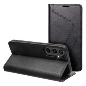 FORCELL F-PROTECT RFID Blocker book case for SAMSUNG S23 FE black