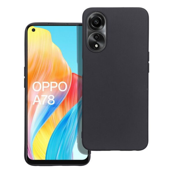 fd44f5575c5c8d5d12e275031a9b8937 MATT case for OPPO A78 5G black