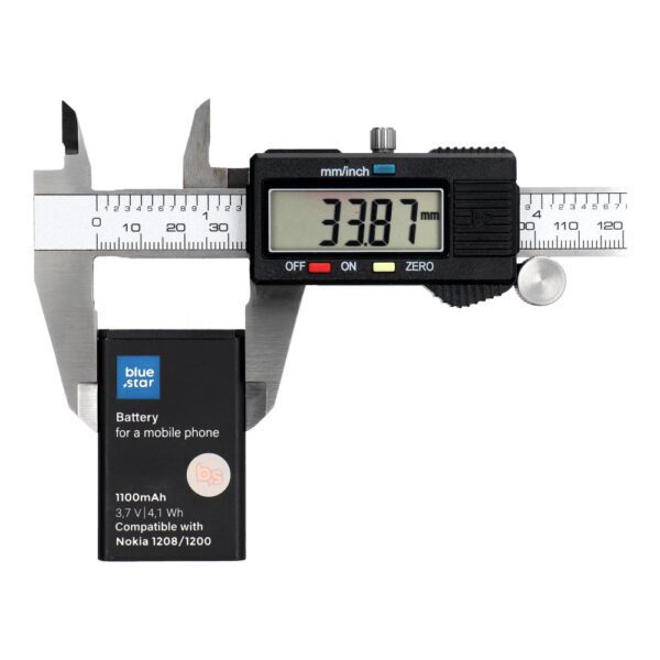 Battery for Nokia 1208 / 1200 / C1 / 1616 / 1800 1100 mAh Blue Star