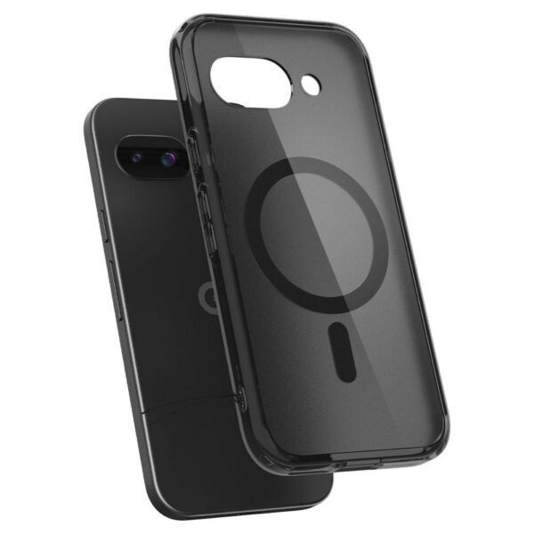 SPIGEN case ULTRA HYBRID MAG compatible with MagSafe for GOOGLE PIXEL 9A frost black