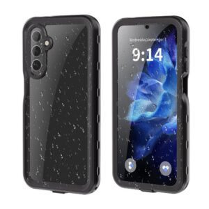 Waterproof case SHELLBOX A16 for SAMSUNG A16 black