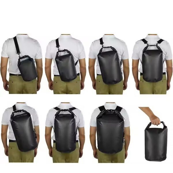 Waterproof Bucket Bag 10L black