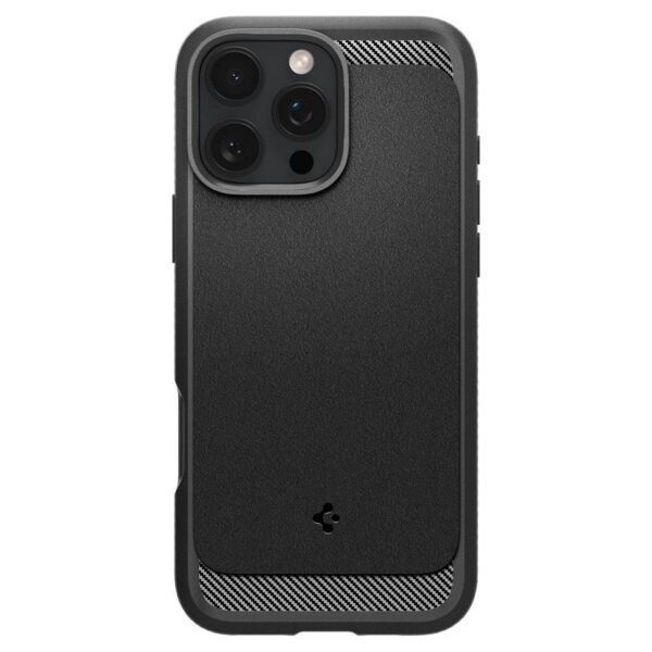 SPIGEN case RUGGED ARMOR MAG compatible with MagSafe for IPHONE 16 Pro matte black