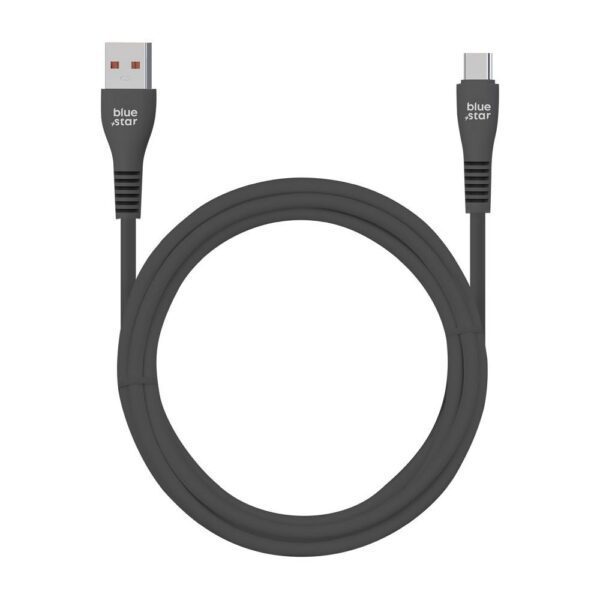 3de9dda5c0b42d467b1f151fa8cb0c2e BLUE STAR cable USB A to Type C 2A 12W DC99C 1 m black