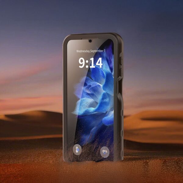 3e31f96b2dc217ccc846c61eac252806 Waterproof case SHELLBOX A16 for SAMSUNG A16 black