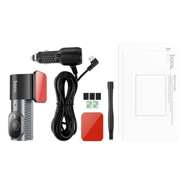 Dash cam for car Hoco 720P/25fps DV13 black