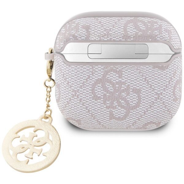 GUESS case for APPLE AirPods 4 GUA4P4E4CDP (PU 4G W/ Strass Charm) pink