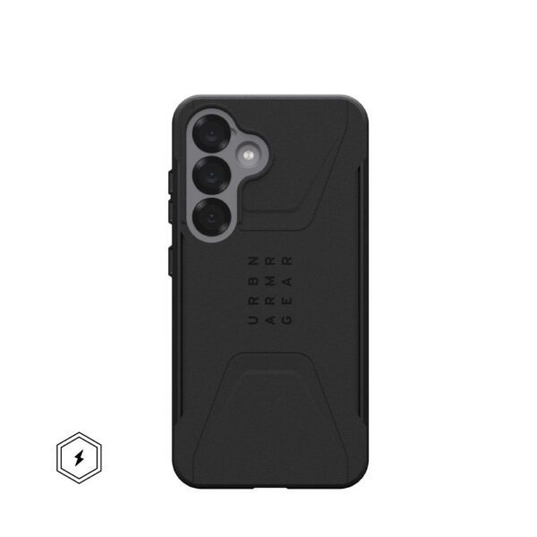 UAG Urban Armor Gear case CIVILIAN PRO with built-in magnet for SAMSUNG S25 5G black