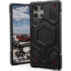 UAG Urban Armor Gear case MONARCH PRO with built-in magnet for SAMSUNG S25 Ultra 5G kevlar black