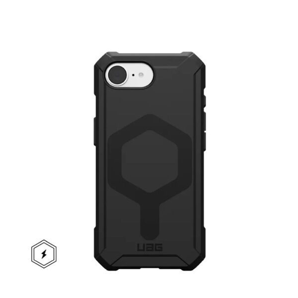 bbb1269299c411a5a4fbd2758bdbf55f UAG Urban Armor Gear case ESSENTIAL ARMOR compatible with MagSafe for IPHONE 16e black