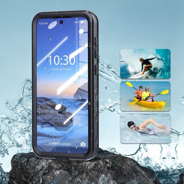 c0be8a0160a9f7cdc8efa98f8b142dba Waterproof case SHELLBOX A36 for SAMSUNG A36 black