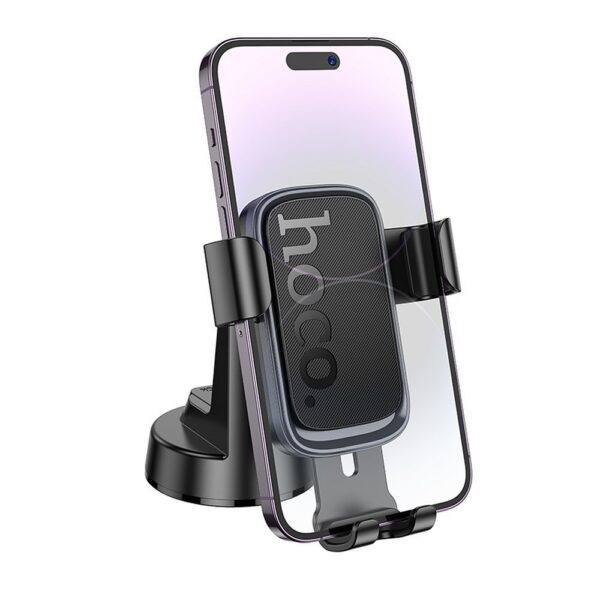 HOCO gravity car holder for dashboard H81 black metal gray