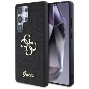 GUESS case for SAMSUNG S25 Ultra GUHCS25LHG4SGK (Fixed Glitter Big 4G) black